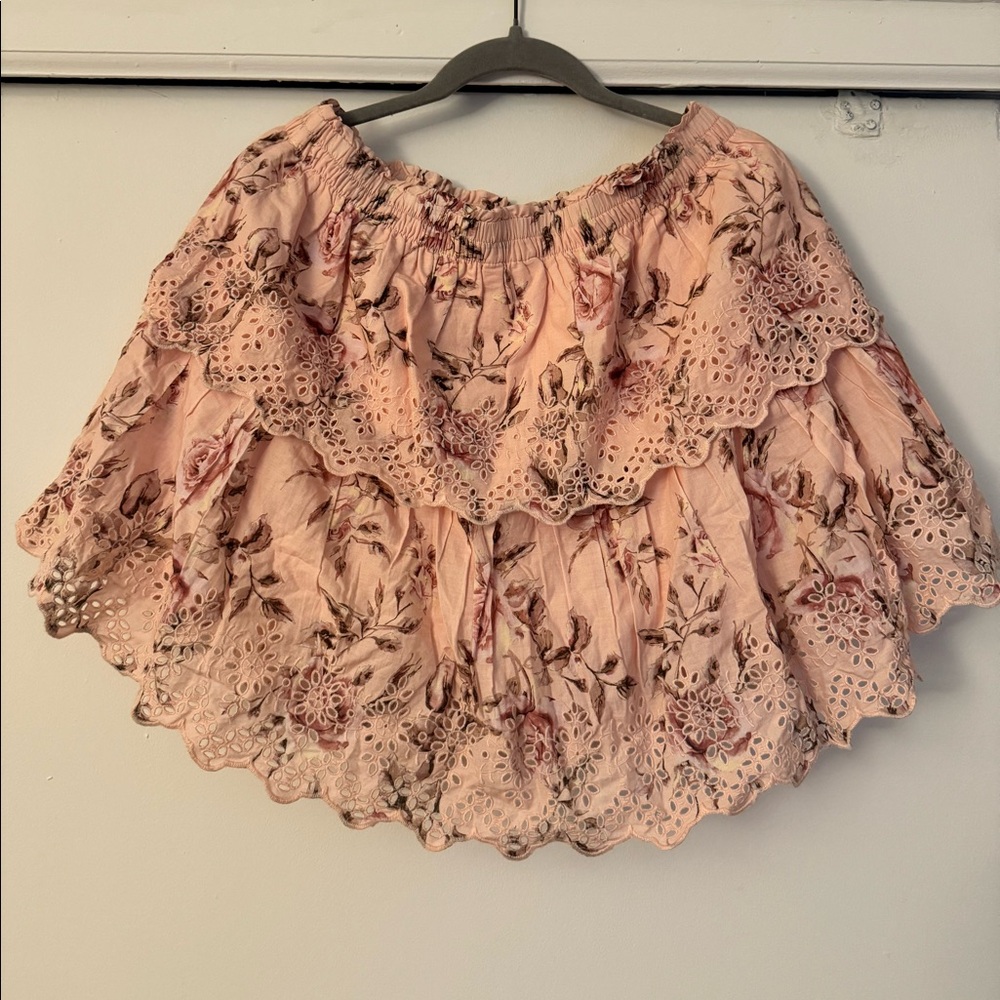 LoveShackFancy x Gap Collab Skirt